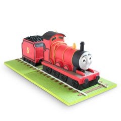 Sevimli Tren Doğum Günü Pastası
