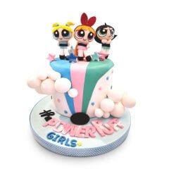 Power Puff Girls Doğum Günü Pastası