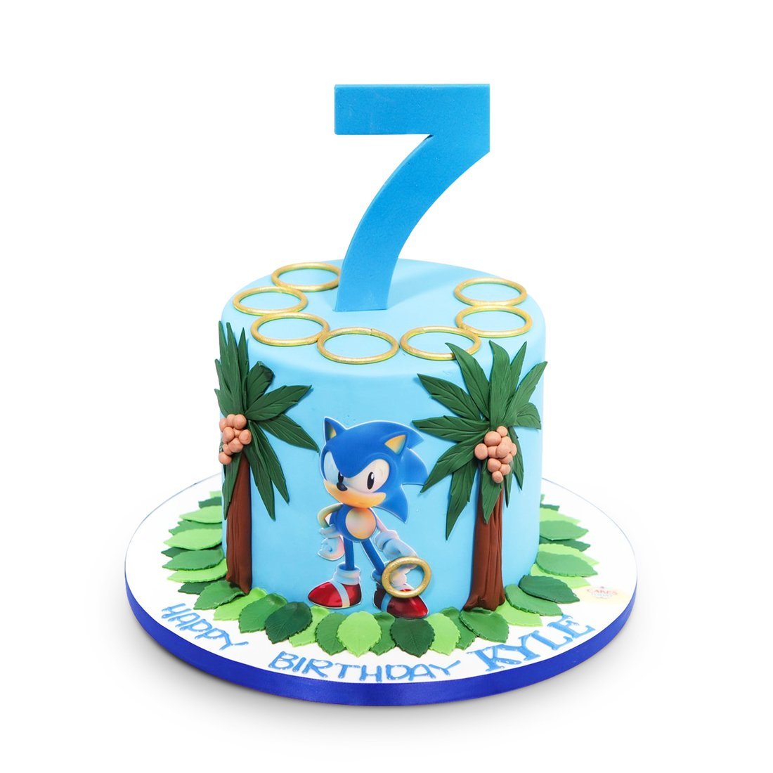 Sonic Doğum Günü Pastası