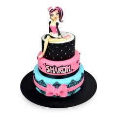 Monster High Doğum Günü Pastası
