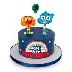 Gumball Doğum Günü Pastası