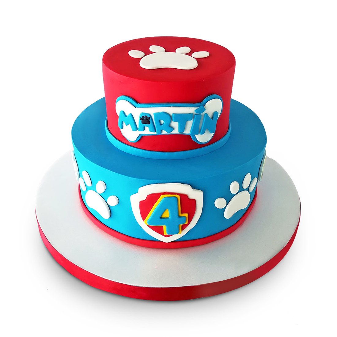 Paw Patrol Pati Devriyesi Doğum Günü Pastası
