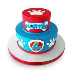 Paw Patrol Pati Devriyesi Doğum Günü Pastası