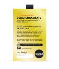 Dubai Çikolatası - Antep Fıstık Dolgulu - Çıtır Kadayıflı 200gr