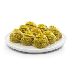 Fıstıklı Dilber Dudağı Baklava 2,5 kg tepsi (tepsi bedeli dahil)