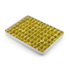 Fıstıklı Dilber Dudağı Baklava 2,5 kg tepsi (tepsi bedeli dahil)