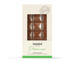 Antep Fıstık Dolgulu Tablet Çikolata 100gr
